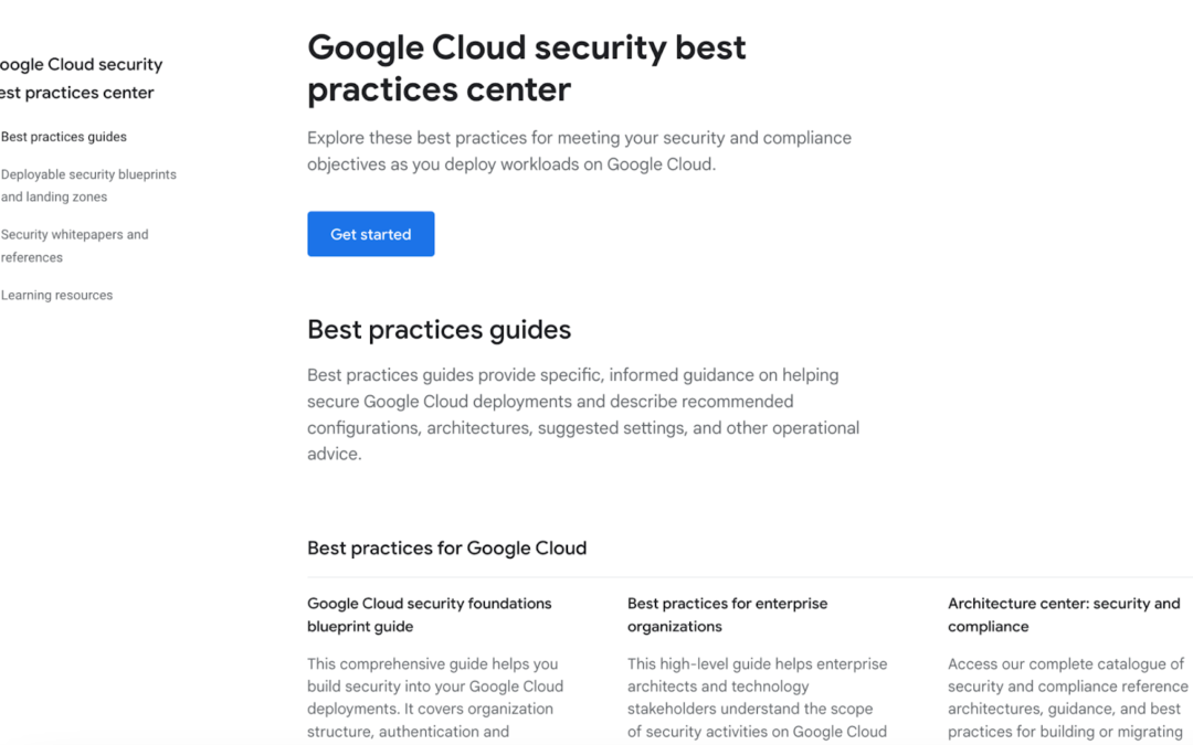 10 GCP Security Best Practices to Safeguard Your Cloud Assets